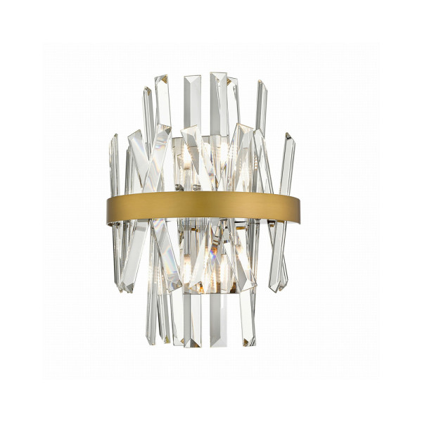 Бра, настінний світильник Zuma Line W0567-02D-B57G Constantinople G9 2x28W IP20