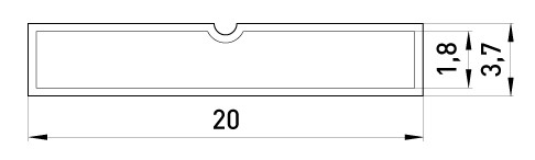 З'єднувальна кабельна гільза E.Next e.tube.stand.gty.1.5 луджена мідна (s041001) - фото №1