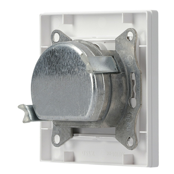 Розетка TV-SAT-SAT оконечная белая Asfora, EPH3600121 - фото №3