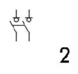 Вимикач навантаження ETI 002423214 SV 263 2р 63A - фото №3