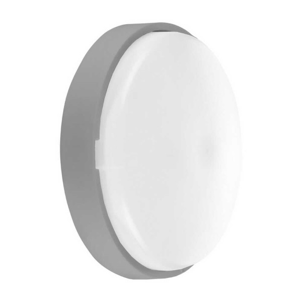 Світильник LED PiN ДББ Дельта 18W 5000K IP44 сірий з датчиком ( 115188 )