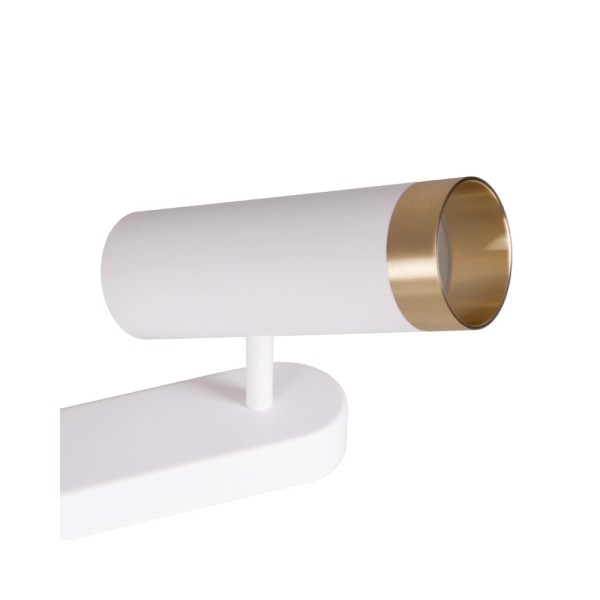 Светильник поворотный, спот Goldlux 326539 Fado GU10 3x10W IP20 белый - фото №4