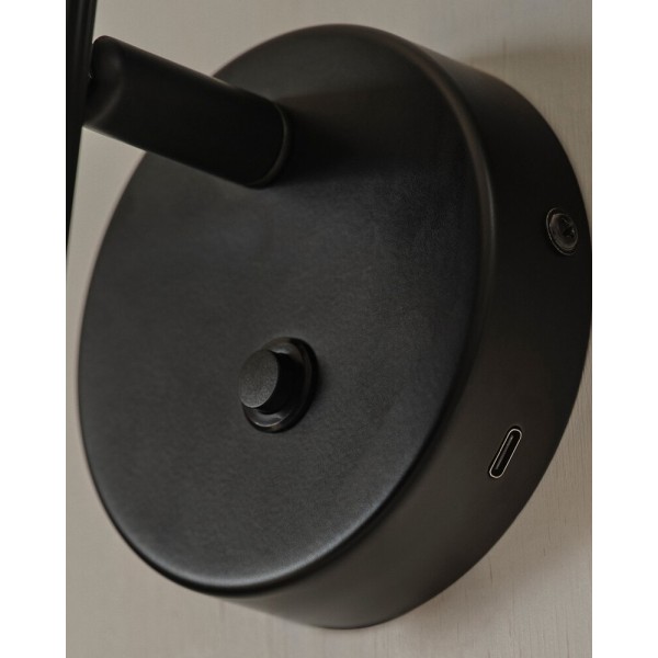 Бра, настенный светильник Nordlux 2612591003 Vico GU10 1x5W IP20 черный - фото №2