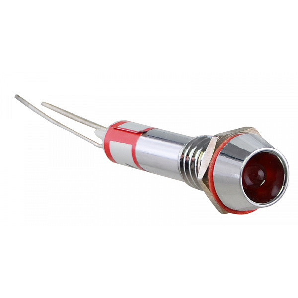 Сигнальна арматура Аско-Укрем AD22C-6 220В АС червона (A0140030097) - фото №3