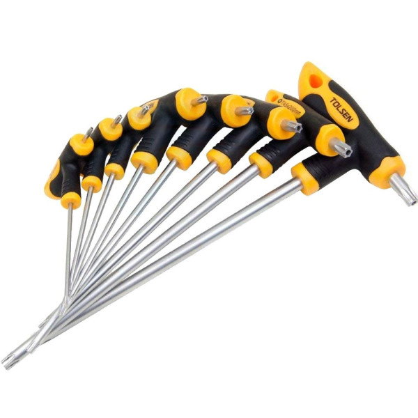 Набор Т-отверток Torx Tolsen (20061) (8шт) - фото №2
