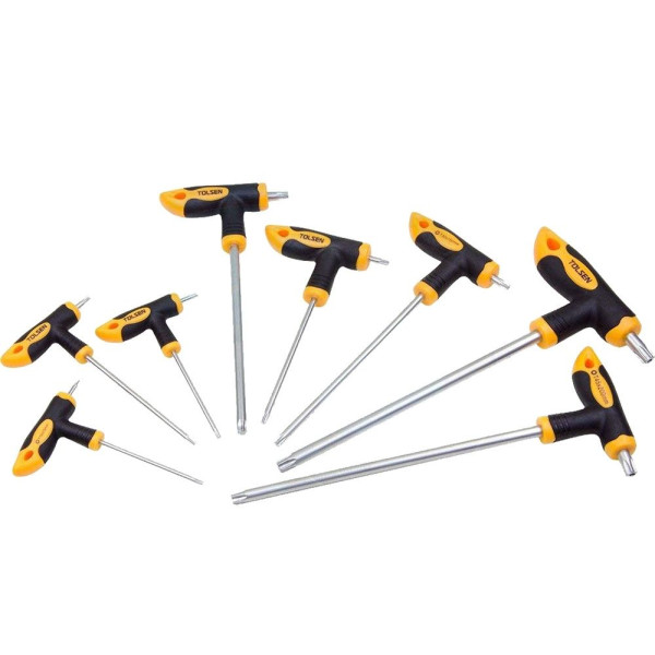 Набор Т-отверток Torx Tolsen (20061) (8шт) - фото №4
