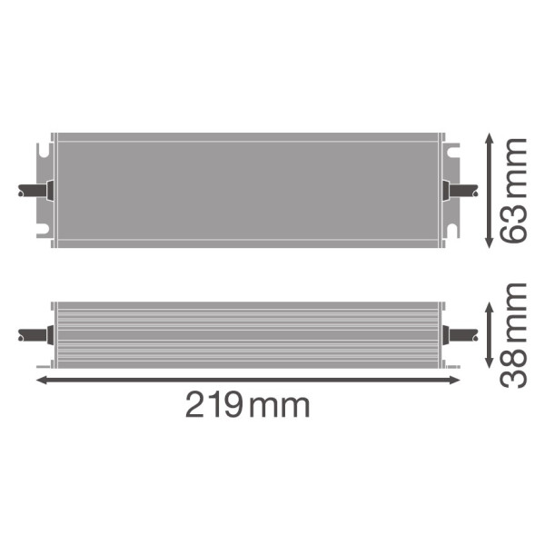 LED драйвер Ledvance Outdoor Perfomance DR-PFM-150/220-240/24/P 10х1 150Вт (4058075239975) IP66 - фото №2