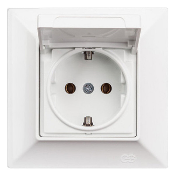 Розетка с крышкой Gunsan Neoline