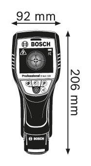 Детектор прихованого проведення Bosch D-tect 120 L-Boxx - фото №3
