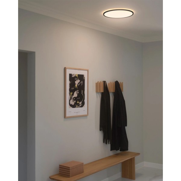 Потолочный светильник Nordlux 2210626103 Oja LED 1x19W 2700K 2200Lm IP20 черный - фото №1