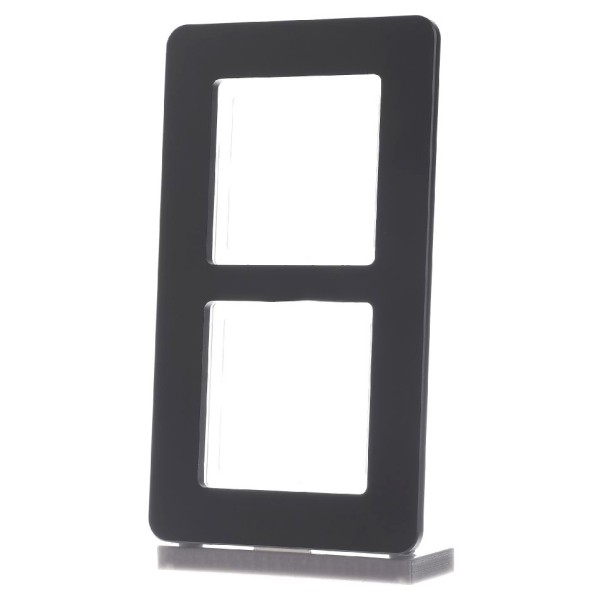 Рамка 2-місна антрацит Berker Q.7 - фото №3