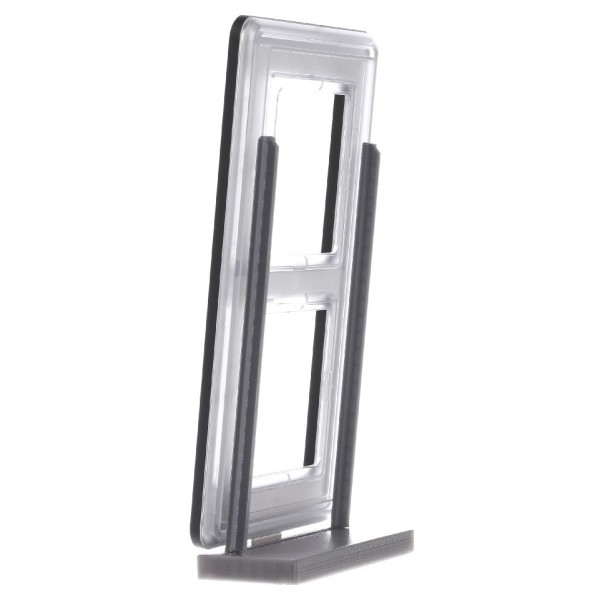 Рамка 2-місна антрацит Berker Q.7 - фото №5