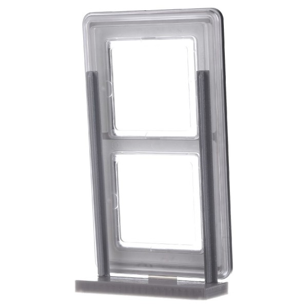 Рамка 2-місна антрацит Berker Q.7 - фото №6