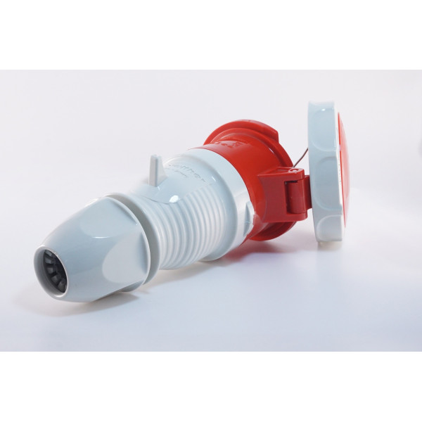 Трехфазный разъем на кабель WALTHER WL339 (3P+N+E) 32А 380V IP67 - фото №2