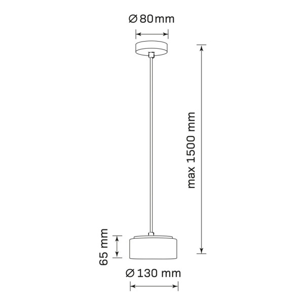 Подвесной светильник, люстра Goldlux 331267 Ofelia GX53 1x6W 4000K 660Lm IP20 черный - фото №4