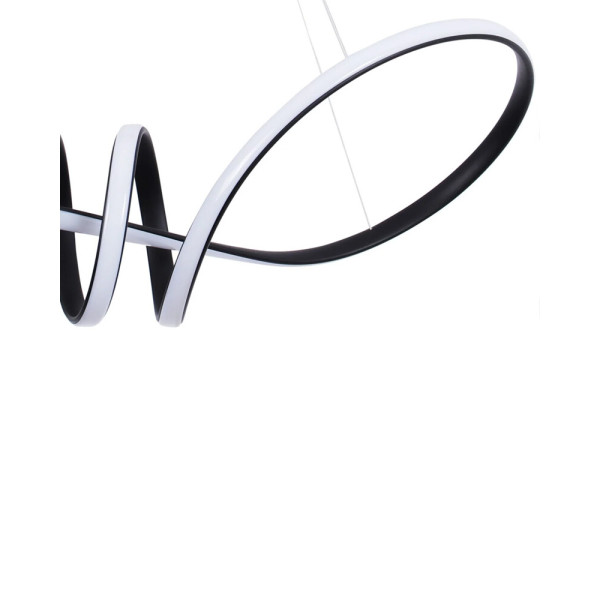 Подвесной светильник, люстра Goldlux 331847 Flavia XL LED 1x44W 4000K 5300Lm IP20 черный - фото №4