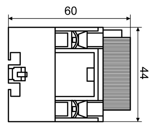 Приставка витримки на включення Аско-Укрем БЗ-20 LA2-DТ0 для серій ПМ1...ПМ4 та КМ (A0040050004) - фото №3