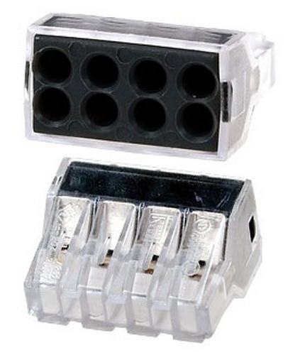 Клема E.Next для з'єднання 8 провідників - фото №1