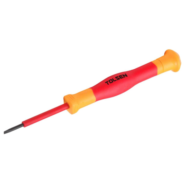 Прецизионная диэлектрическая отвертка Tolsen (V31415) Premium VDE 1.5х0.23х50мм