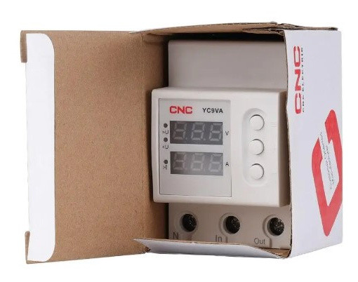 Реле контролю напруги CNC YC9VA AC 230В 63А (Б00043178) - фото №7