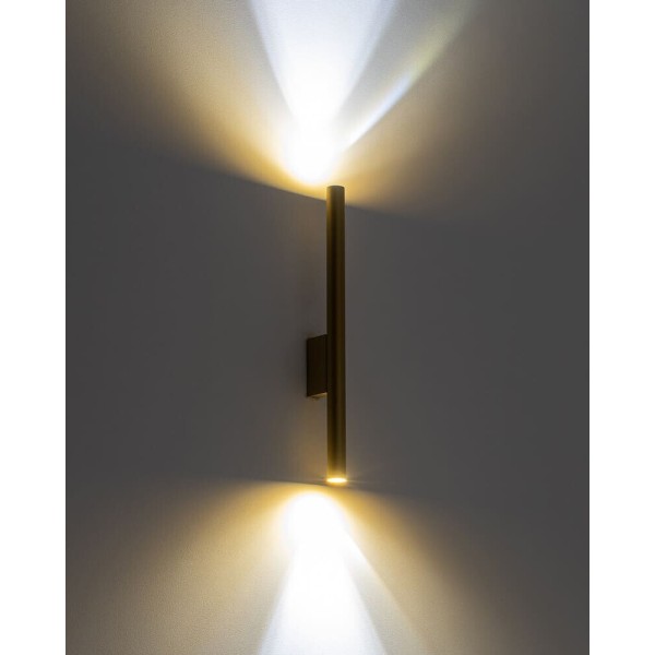 Бра, настінний світильник Nowodvorski 10562 Laser Wall G9 2x10W IP20 золотий - фото №2