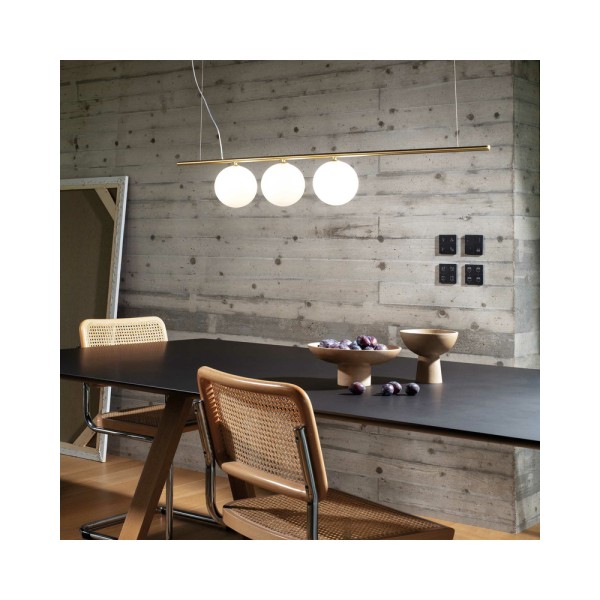 Підвісний світильник, люстра Ideal Lux 282114 Perline G9 3x40W IP20 - фото №1