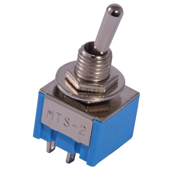 Тумблер Аско-Укрем MTS-211 (ON)-OFF без фіксації (A0140060016)