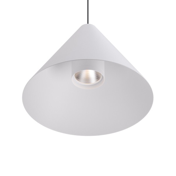 Подвесной светильник, люстра Kloodi PE-CONI250 5W 3K WH LED 430Lm IP20 белый - фото №1