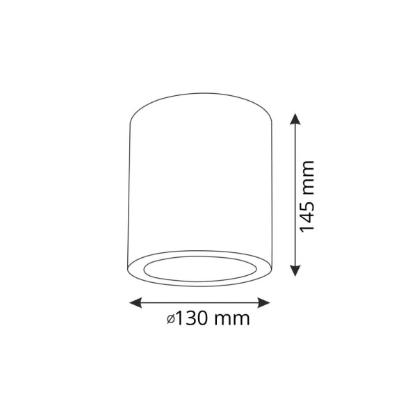 Точечный светильник Goldlux 311702 Jupiter E27 1x20W IP20 BK - фото №2