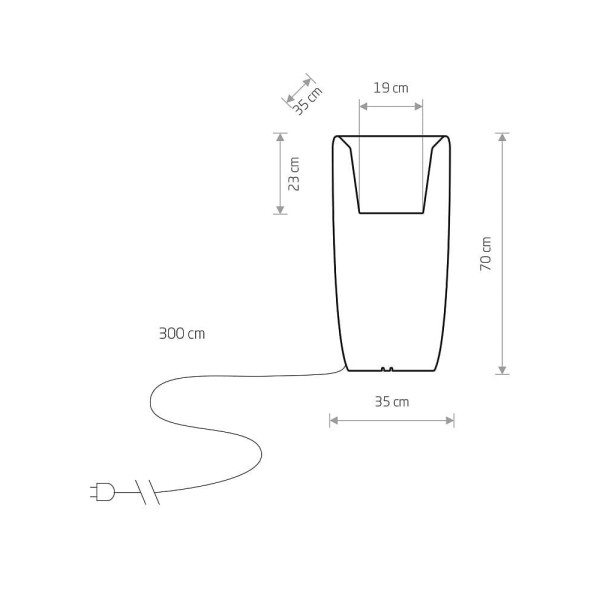 Вуличний світильник Nowodvorski 9712 Flowerpot E27 1x60W IP44 Білий - фото №3