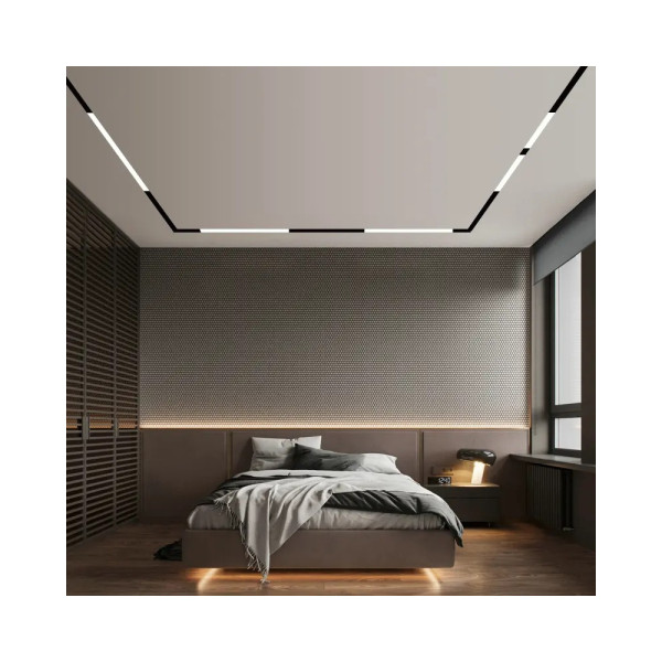 Магнитный светильник линейный Alumled ALMG-M07 24W 4000K WH 120° 1920LM 120° - фото №1