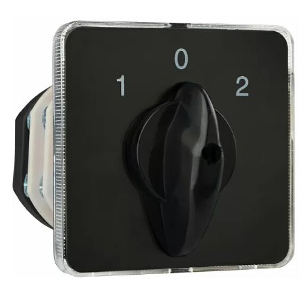 Пакетный переключатель Аско-Укрем ПКП Е9 3.833 A0110010024 (1-0-2 3 полюса) - фото №1