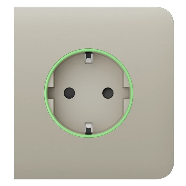 Центральная панель умной розетки Ajax 59999.163.IV SideCover Smart для OutletCore слоновая кость (38795)