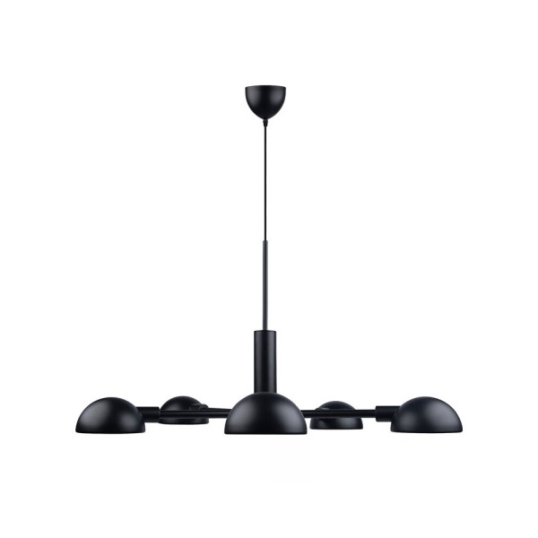 Подвесной светильник, люстра Nordlux 2220163003 Nomi E14 5x8W IP20 черный - фото №2