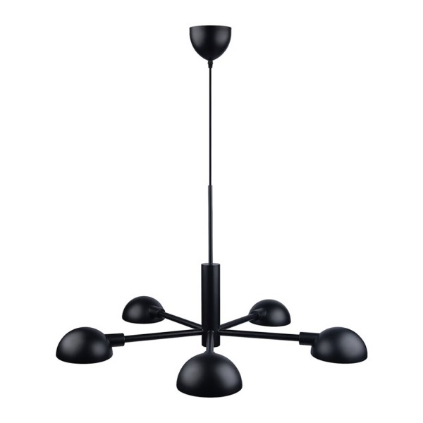 Подвесной светильник, люстра Nordlux 2220163003 Nomi E14 5x8W IP20 черный - фото №3