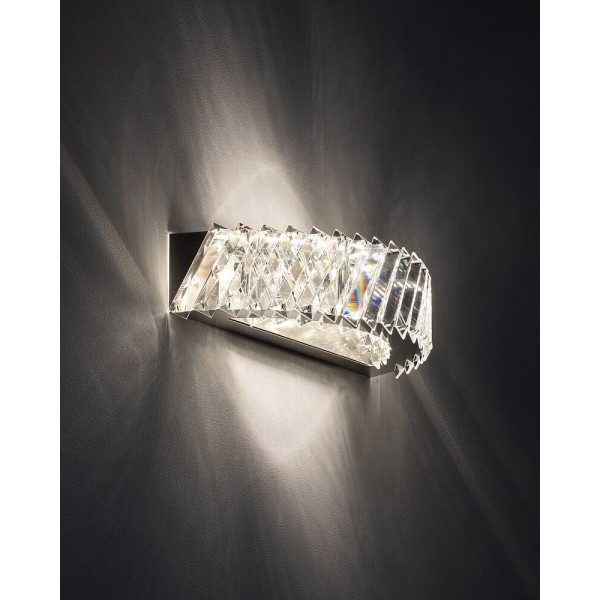 Бра, настінний світильник Nowodvorski 11710 Luxora LED 1x15W 3000K 1000Lm IP20 хром - фото №2