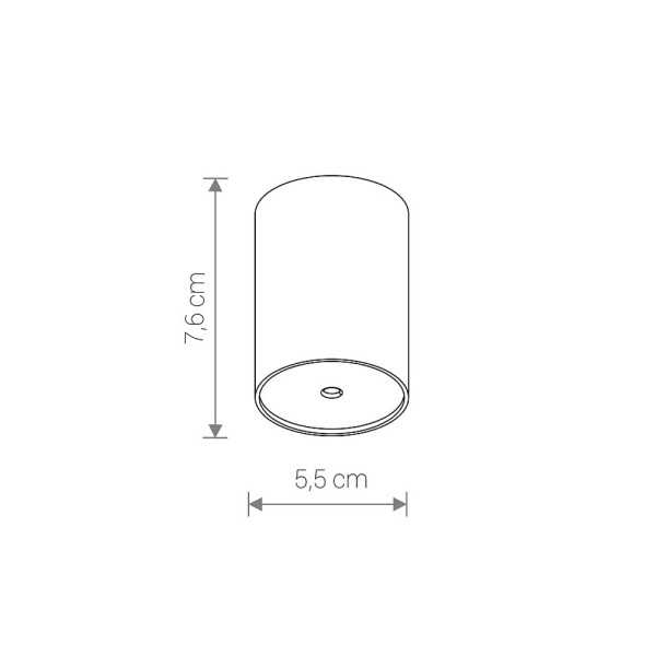 Потолочное основание для светильника Nowodvorski 10532 Cameleon Canopy E 25W IP20 Gold - фото №1
