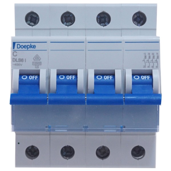 Автоматический выключатель Doepke DLS6i C40-4 - фото №3