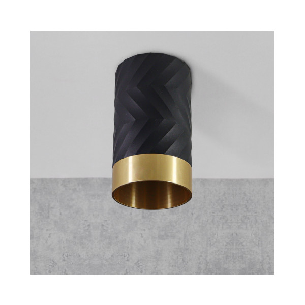 Точечный светильник Goldlux 323521 Arras GU10 1x10W IP20 BK - фото №2