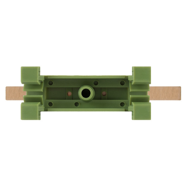 Нулевая шина E.Next e.bs.stand.1.12.green 12 отверстий зеленая (s025008) - фото №3