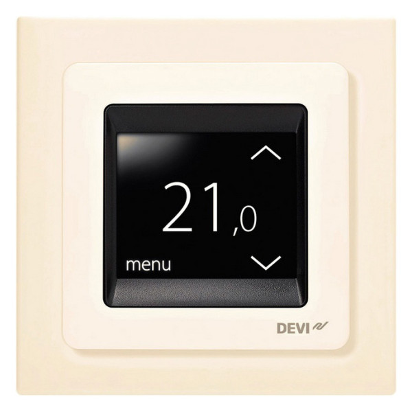 Терморегулятор DEVIreg Touch Ivory - фото №1