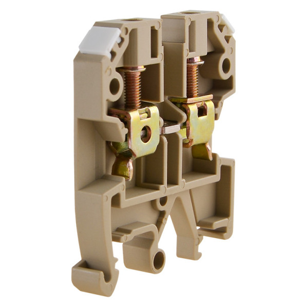 Клеммник Аско-Укрем JXB 4/35 желтый (A0130010013) - фото №2