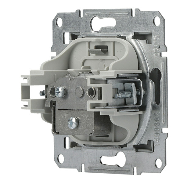 Розетка TV конечная без рамки антрацит Asfora, EPH3200171 - фото №3