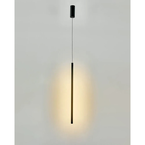 Підвісний світильник, люстра MJ-Light 15036 PIN LED 1x11W 3000K 900Lm IP20 чорний - фото №1