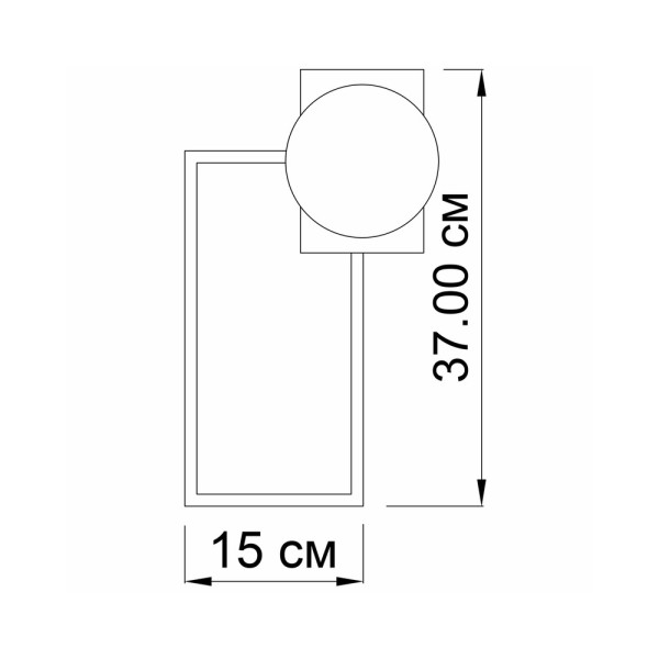 Бра, настенный светильник Imperium Light 207137.05.01 Wien - фото №2