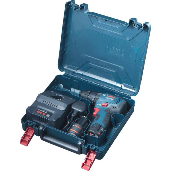 Ударний шуруповерт-дриль Bosch Professional GSB 12V-30 2х20Ач GAL 12V-40 з кейсом (06019G9100) - фото №5