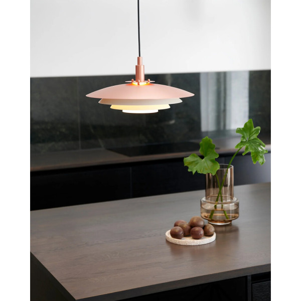 Подвесной светильник, люстра Nordlux 39489930 Bretagne G9 1x25W IP20 медный - фото №1