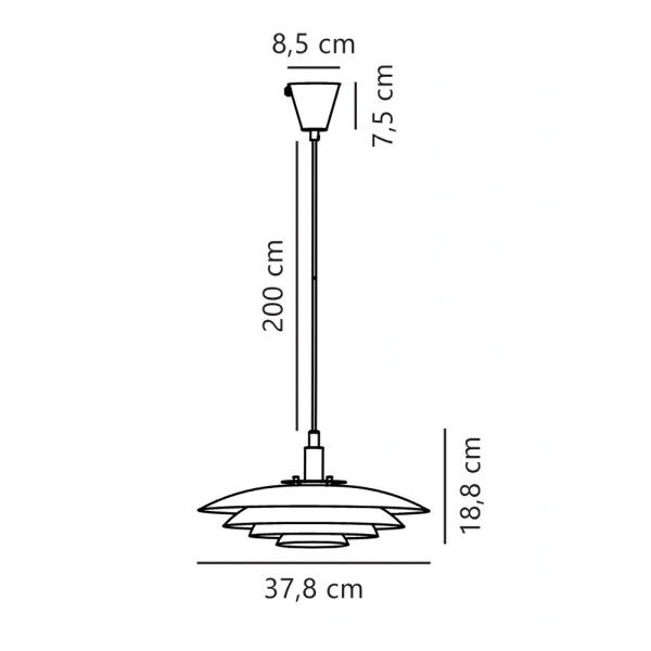 Подвесной светильник, люстра Nordlux 39489930 Bretagne G9 1x25W IP20 медный - фото №4