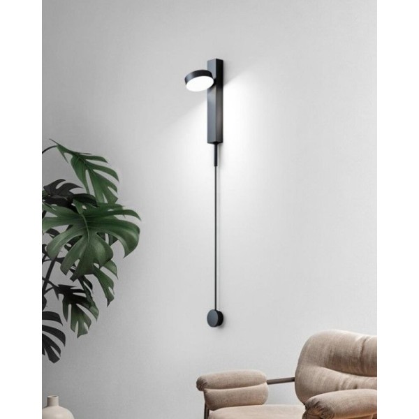 Бра, настенный светильник Kloodi WA-CLOCK 210 5W 3K BK IP20 черный - фото №3