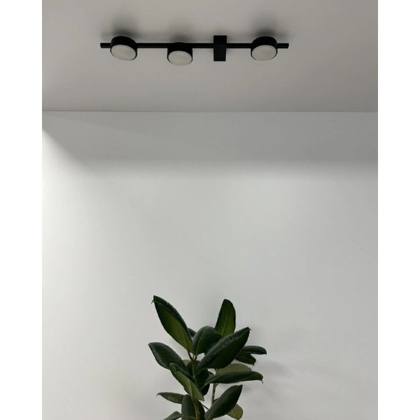 Потолочный светильник Nowodvorski 8263 Pills GX53 3x12W IP20 черный - фото №1